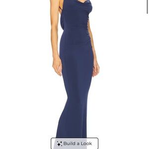 KATIE MAY SURREAL DRESS IN DEEP SEA